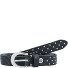 Lilou Nietengürtel Leder Variante schwarz | 80 cm