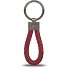  Keyring Schlüsselanhänger Leder 10 cm Variante carmine red