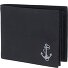  New Cryptan Geldbörse RFID Schutz 12 cm Variante schwarz-freedom anchor grey