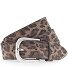  Gürtel Leder Variante taupe-brown | 100 cm