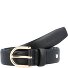  Jeans Gürtel Leder Variante black | 75 cm
