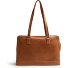  Isara Aktentasche Leder 42 cm Laptopfach Variante cognac