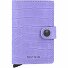  Miniwallet Cleo Kreditkartenetui RFID Leder 6,5 cm Variante lavender