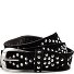  Nietengürtel Leder Variante black | 90 cm