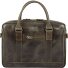  Everett Aktentasche Leder 38 cm Laptopfach Variante olive