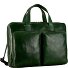  Porto Aktentasche Leder 38 cm Variante flaschengrün