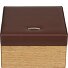  Wood Schmuckkoffer Leder 18 cm Variante braun