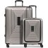 Essentials 14 4-Rollen Kofferset 2 tlg. Laptopfach mit Dehnfalte Variante coffee grey metallic