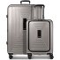 Essentials 14 4-Rollen Kofferset 2 tlg. Laptopfach mit Dehnfalte Variante coffee grey metallic