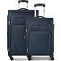  Beaumont 4-Rollen Kofferset M+L mit Dehnfalte Variante navy