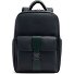  Materia Daypack Leder 48 cm Laptopfach Variante blue-green
