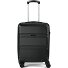  5739 4 Rollen Kabinentrolley S 55 cm Variante schwarz