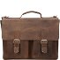  Salisbury Aktentasche Leder 39 cm Laptopfach Variante braun