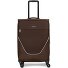  taska 4-Rollen Trolley M 65 cm mit Dehnfalte Variante coffee