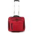  2 Rollen Businesstrolley 38 cm Laptopfach Variante rot