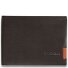  Monaco Geldbörse RFID Schutz Leder 12 cm Variante brown