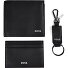  GB Geldbörse Leder 11 cm Geschenkbox Variante black