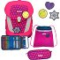  Sunny II Neon Safety Schulranzen-Set 4-teilig Variante pink glow