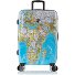  Black Camo 4 Rollen Trolley M 66 cm mit Dehnfalte Variante world map