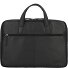  Business Line Aktentasche Leder 40 cm Laptopfach Variante schwarz