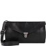  Fold Umhängetasche Leder 19 cm Variante schwarz