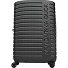  Flyduck 4 Rollen Trolley 69 cm mit Dehnfalte Variante black