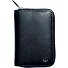  Capri Geldbörse RFID Schutz Leder 8 cm Variante schwarz