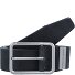 Michigan Gürtel Leder Variante schwarz | 90 cm