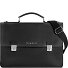  Valencia Aktentasche Leder 37 cm Laptopfach Variante black