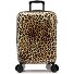  Elite Fashion 4 Rollen Kabinentrolley S 53 cm mit Dehnfalte Variante brown leopard