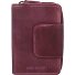  Nassau 511 Geldbörse RFID Leder 10 cm Variante aubergine