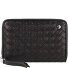  Piuma Geldbörse Leder 15 cm Variante black-nickel