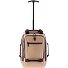  3900 2 Rollen Rucksacktrolley 40 cm Laptopfach Variante beige