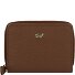  Asti Geldbörse Leder 10 cm Variante saddle brown