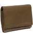  Avola Geldbörse RFID Schutz Leder 14 cm Variante olive green