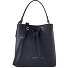  Bologna Leather Beuteltasche Leder 25 cm Variante navy