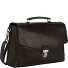  Roma Aktentasche Leder 40 cm Laptopfach Variante schwarz