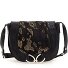  Umhängetasche M Leder 22 cm Variante cioccolato+oro+t-nero