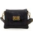  Donna Schultertasche Leder 22 cm Variante nero