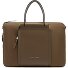  Lyra Aktentasche Leder 42 cm Laptopfach mit Dehnfalte Variante brown