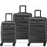  Air Armour 4 Rollen Kofferset 3-teilig mit Dehnfalte Variante black