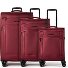  Travel Line 9804 4 Rollen Kofferset 3-teilig mit Dehnfalte Variante dark red