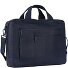  Den Haag Aktentasche Leder 40 cm Laptopfach Variante blau