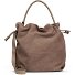  Cool Companion Suede Beuteltasche Leder 38 cm Variante mocha