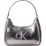  Schultertasche 43 cm Variante silver metallic