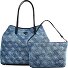  Victtoria Shopper Tasche 40 cm Variante denim logo