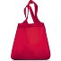  Mini Maxi Shopper Einkaufstasche 43,5 cm Variante red