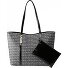  Avril Shopper Tasche 42 cm Variante black logo- black
