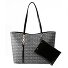  Avril Shopper Tasche 42 cm Variante black logo- black