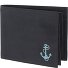  New Cryptan Geldbörse RFID Schutz 12 cm Variante schwarz-freedom anchor cyan